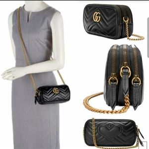 GG Marmont mini quilted leather crossbody